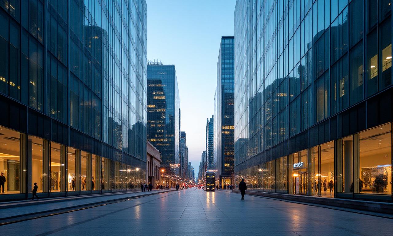 British corporate headquarters skyline