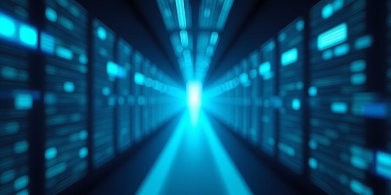 Secure data network background